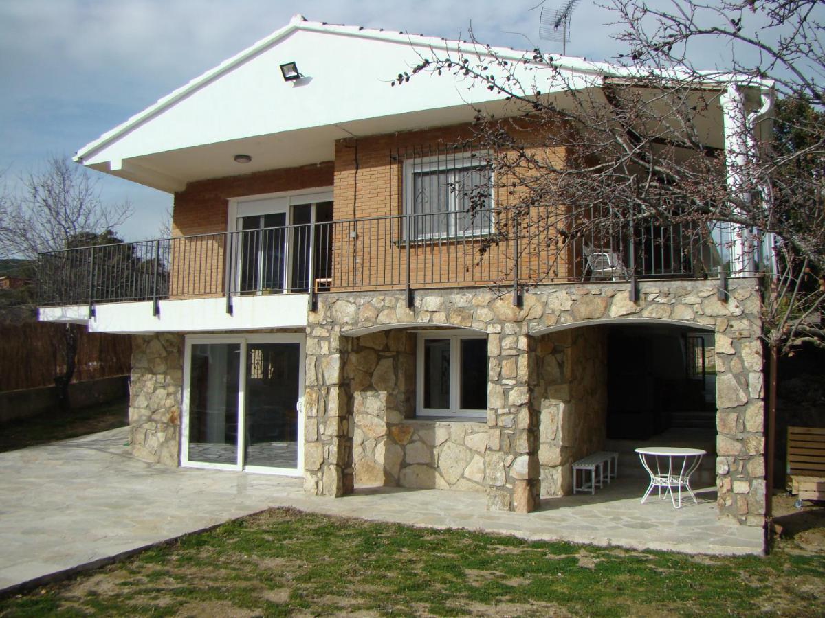 Chalet Con Piscina Y Bbq Para 10 Personas San Martín de Valdeiglesias Exteriör bild